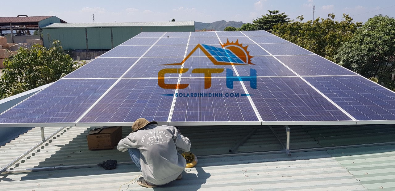 Thi công và lắp đặt Điện Mặt Trời tại Phú Tài – Quy Nhơn